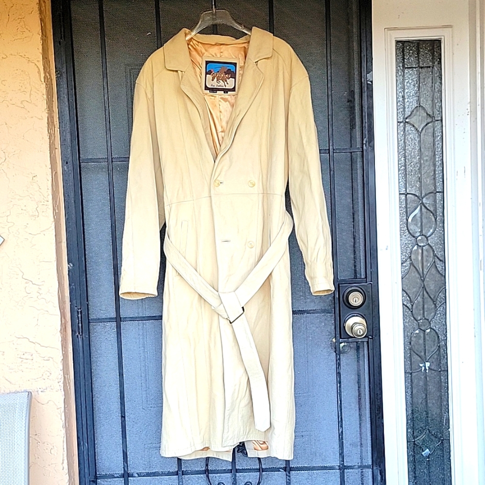 GERONIMO VINTAGE LEATHER COAT